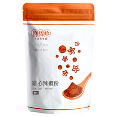 頂膳珍 雞心辣椒粉 原產地：中國 包裝地：台灣, 1包, 80g
