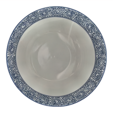 藍蛸唐草20井 碗盤，日本制, 藍蛸唐草, 1個