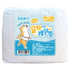 毛乾爽 寵物禮貌帶 12片 公犬專用, S, 1包