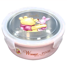 Winnie the Pooh 小熊維尼 不鏽鋼隔熱餐碗 DS-8398WN 550ml, 1個