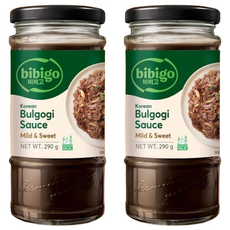 CJ bibigo 韓式頂級燒烤拌醬 原味, 微甜獨特口感不死鹹，醃、烤、煎、炒皆宜, 290g, 2瓶