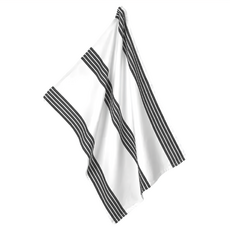 kela Gianna純棉茶巾擦拭布 黑條紋, 70 x 50 x 0.2cm, 1條