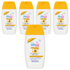 施巴 sebamed 5.5嬰兒防曬保濕乳液 SPF50, 全面防禦UVA及UVB, 適用嬰兒/幼兒敏感肌膚，50ml, 5瓶