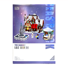 LoZ 聖誕老人村 蛋糕店 3歲以上, 多色, 1盒