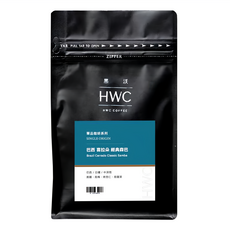 HWC 黑沃咖啡 巴西喜拉朵經典森巴咖啡豆 半磅, 227g, 1包, 咖啡豆(無研磨)