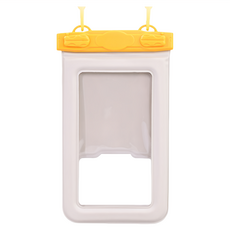 Tteoobl 特比樂 浮潛玩水雙層加厚手機氣囊飄浮密封袋 - 陽光黃