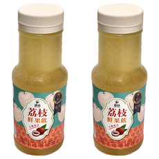 蜂巢氏 荔枝鮮果飲, 350ml, 2瓶