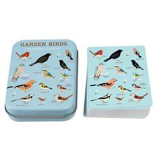 Rex LONDON 鐵盒裝 塑膠撲克牌/紙牌 鳥世界, 1組