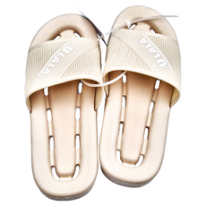 TAY SONG 太松 知性和風室內拖鞋, 米黃色, 35/36