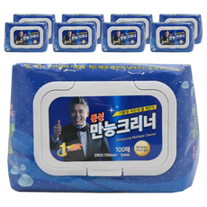 Dongsung Cleaner 掀蓋式萬用濕紙巾 Set, 100枚 x 3組, 9包
