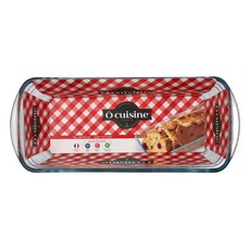 O cuisine 耐熱玻璃麵包烤盤 1.5L 20x12 厘米, OCLD-28, 1個