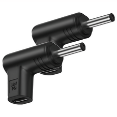 UniSync Type-C母轉DC公PD誘騙轉接頭 12V 3.5*1.35mm, 單一商品, 2個