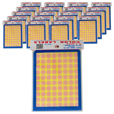 華麗牌 彩色標籤 WL-2030LP 9mm 20包, 粉紅, 1盒