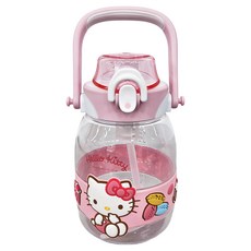 Skater Hello Kitty 吸管水壼, 1.2L, 1個