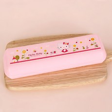 Hello Kitty 凱蒂貓 環保餐具盒, 1組, 粉色