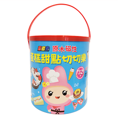 幼福 忍者兔蛋糕甜點切切樂 9126-11 3歲以上, 多色, 1桶