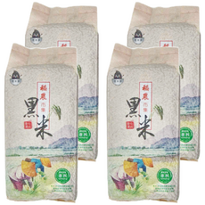 黑米豪 彰化溪州黑米, 800g, 4包