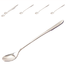 OSAMA 王樣 長茶匙 高級不鏽鋼材質 17.8cm長, 幸運草, 6支