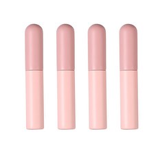 圓頭矽膠唇刷 S328 11g, 櫻花粉, 4個