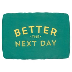 NOW 方型碗盤布罩, 1個, 美好明日 綠色 + 金色