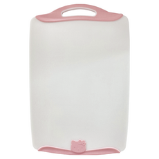 收納王妃 三麗鷗 浮雕砧板, KITTY 白色 + 粉色, 1個