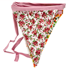 FESTA FLAG 派對三角拉旗 全長220cm 聚酯纖維, 旗幟掛飾, 1個