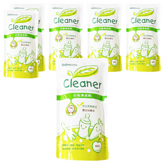 寶寶樂 奶瓶清潔液 補充包, 添加茶樹精油 嬰幼兒專用, 1L, 6包