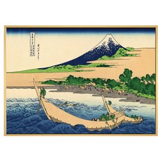 BOLUO GALLERY 菠蘿選畫所 掛畫 APUP4617D 東海道江尻田子浦略圖, 木色