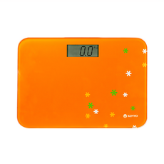 Kinyo 安全輕巧型電子體重計, DS-6581, 1個, 橘色