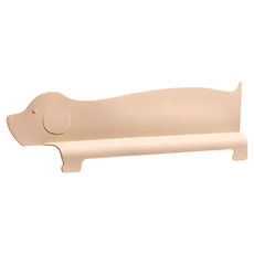 上手家居 廚房擋水板 50x13x9cm 矽膠材質 增高款, 黃色狗狗, 1個