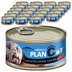 CAT CHUP 喵洽普 貓罐 鮪魚, 新鮮食材, 不含穀物, 超高嗜口性, 80g, 24罐