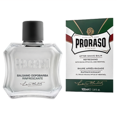 PRORASO 鬍後保養霜 清涼舒爽 100ml, 尤加利精油和薄荷醇, 1件