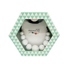 mamiBB 固齒矽膠項鍊 無毒材質 可掛脖 柔軟有彈性, 斯德哥爾摩, 1條