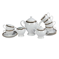 麂皮旅行茶具套裝組 - 白皮箱 (井蘭壺), 陶瓷材質, 17B 皮箱井蘭壺, 白色, 1組