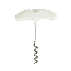 KAI 貝印 House T型開瓶器, 刀部不銹鋼, 螺旋鋼, 柄部ABS樹脂, 12.5 x 10 x 2 公分, 日本產, DH-7184, 1個