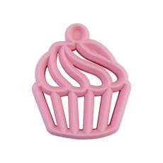 itzy ritzy 造型矽膠固齒器 100%食品級矽膠 杯子蛋糕, 單件, 1個