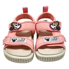 BORUI 柏睿鞋業 兒童款 米妮立體織帶造型休閒涼鞋