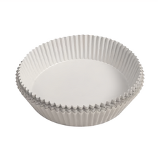 小麥購物 氣炸鍋烘焙紙 Y713 白色 50張 4包, 直徑16cm 長18 × 高5cm, 1組