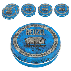 REUZEL藍豬超強水性髮油 Blue Pomade, 輕鬆塑造男士油頭造型 1.3oz / 35g, 6件