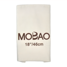 MO18雙層奶油擠花袋, 白色, 1個