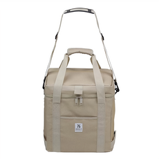 CAPTAIN STAG 鹿牌 可折疊保溫袋 24L, 沙色, 1個