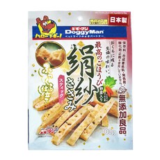 DoggyMan 多格漫 絹紗雞胸肉條 犬用, 野菜, 100g, 1包