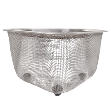 ECHO 不鏽鋼三角廚餘網, 18cm x 10cm, 1個