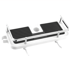 麗達衛浴生活館 L.B.E 升降桿置物架, 適用於23-25mm管徑, 30 x 12 x 6cm, H300, 1個