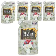 HSAE 衣物香香豆 甜蜜麝香 130g 持久留香 柔軟衣物 去除異味, 6包