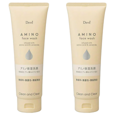 KUMANO 熊野油脂 DEVE高保濕洗面乳 胺基酸, 170g, 無香精 無色素 無礦物油, 2條