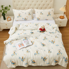 BELLE VIE 韓版雙面針織可水洗被, 鯨魚, 200 x 150cm