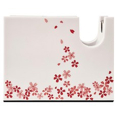 ABEL 力大牌 勻 方寸 膠帶台 彩繪紀念版 TD140 NO.03932-2, 落櫻繽紛, 1個