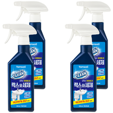 Tamsaa 浴廁漂白清潔劑 500ml, 99.999% 殺菌, 4瓶