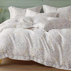 貝淇小舖 60支100%純天絲TENCEL 特大床包兩用被四件組